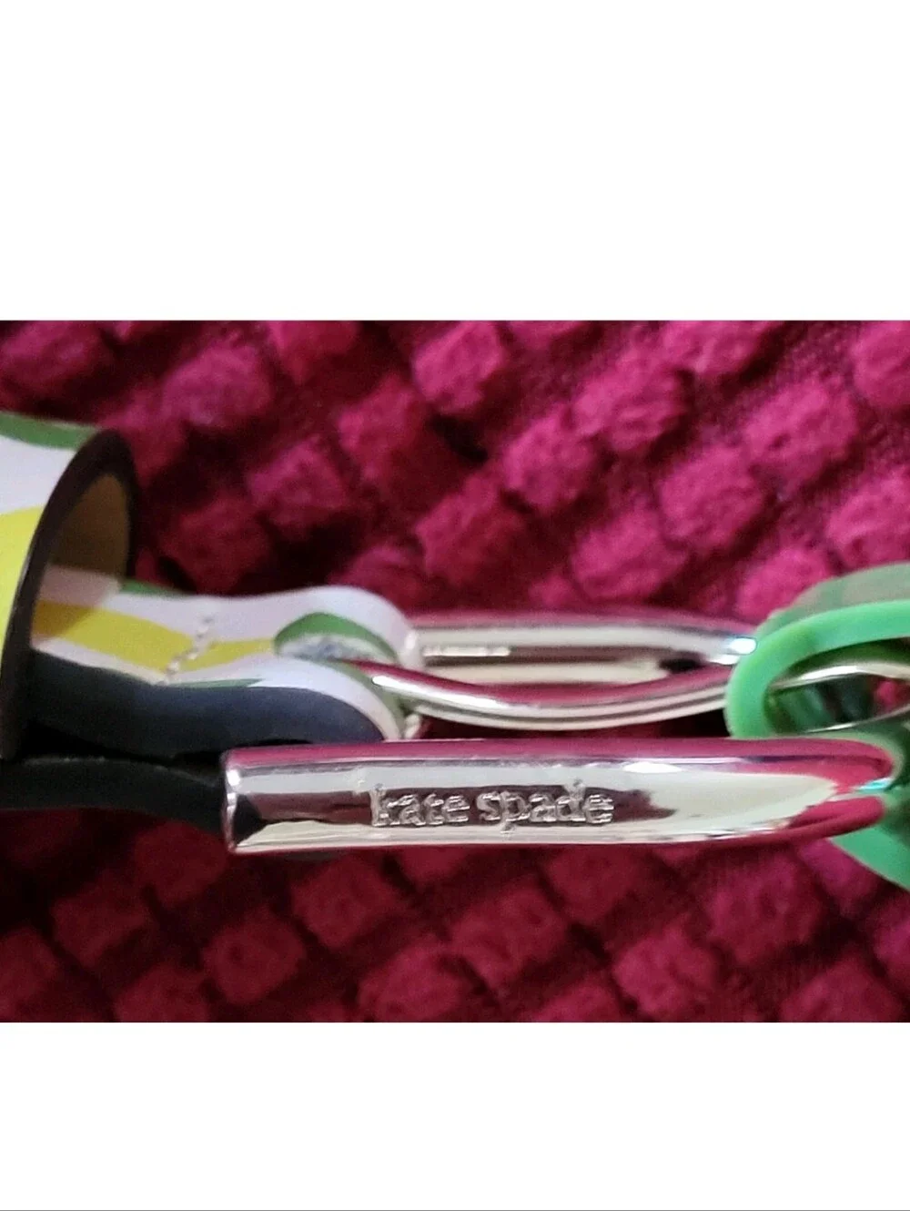 kate spade Lemon Print Belt Bag in White, Yellow & Green. Fanny Pack.